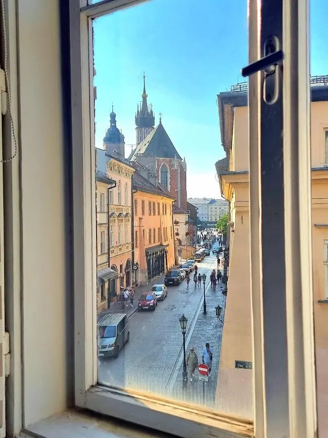 City Center Studio With A View 크라쿠프 아파트
