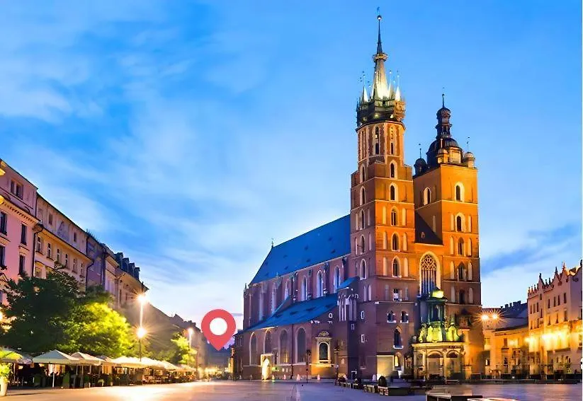 City Center Studio With A View Kraków